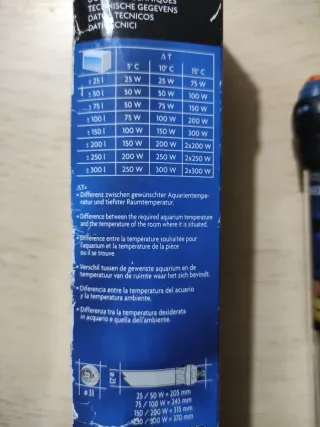 Termocalentador Acuario Eden 425