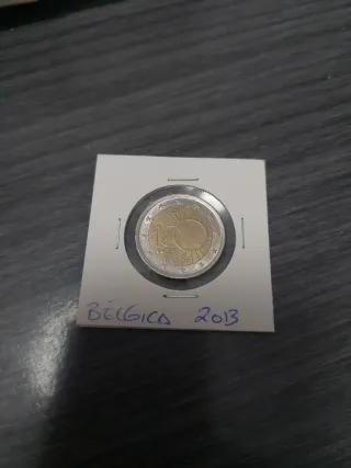 Moneda Bélgica 2 Euros 2013