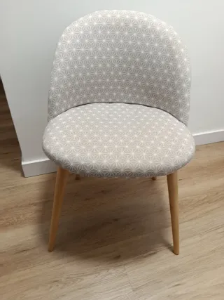 Silla tapizada Maison du Monde