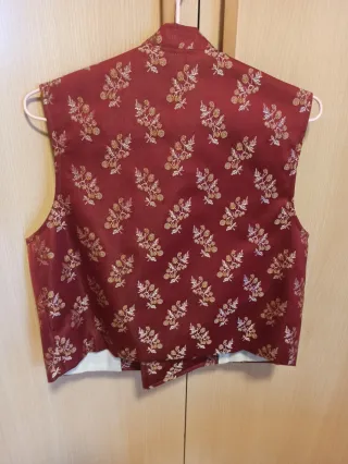 Traje Fallero Adulto Negro y Rojo