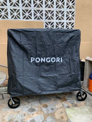 Mesa de ping pong exterior con funda