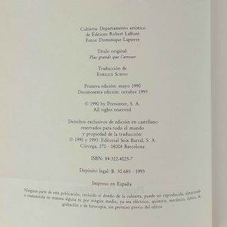 Mas Grandes Que El Amor