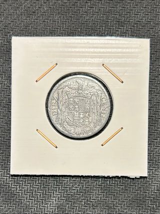 Moneda 10 céntimos España 1940