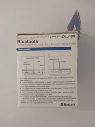 Altavoz Bluetooth Innova Mini SD FM