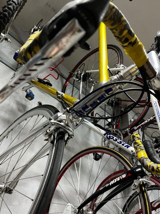 Bicicleta Clásica Amarillo dorado