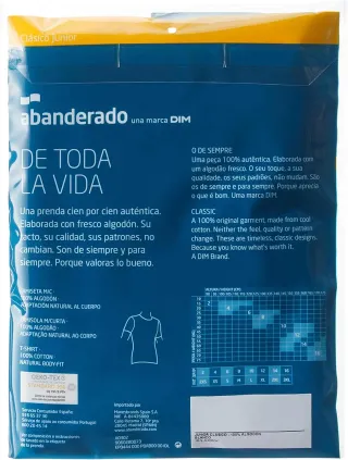 Abanderado Bundle Camiseta Cuello Redondo Junior M