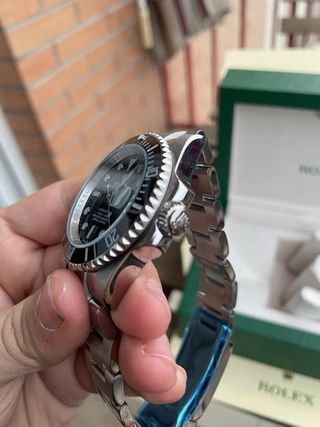 Rolex Submariner Negro y Plateado