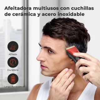Cortapelos Profesional Cuchilla Cromo