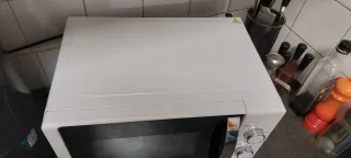 Microondas OK. Blanco