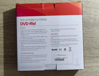 Lector Grabador DVD-RW Externo USB 3.0