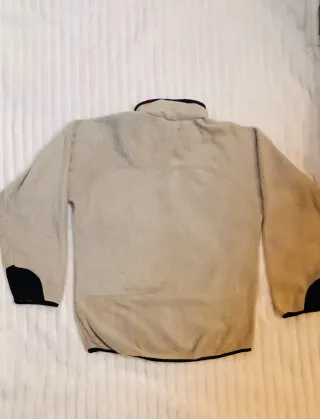 Felpa Fila Invernale Beige Nera Taglia M