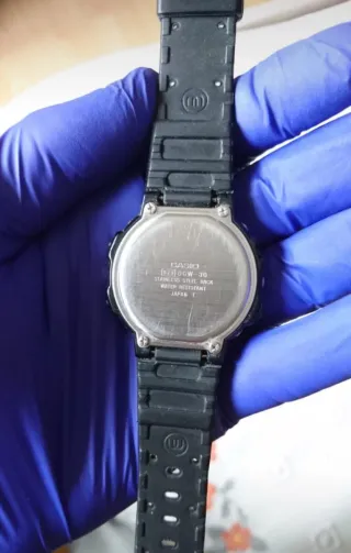 Reloj Casio DGW 30 Negro