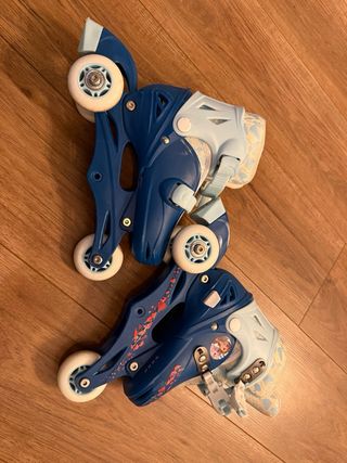 Patines Frozen Ajustables Talla 27-30