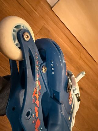 Patines Frozen Ajustables Talla 27-30