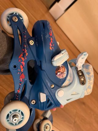 Patines Frozen Ajustables Talla 27-30