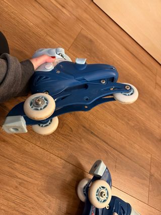 Patines Frozen Ajustables Talla 27-30