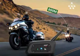 Pack 2 Intercomunicadores Moto EJEAS V6 Pro