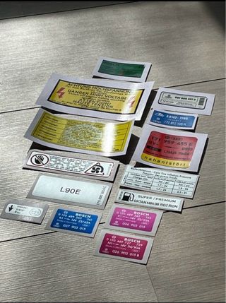 Pegatinas Adhesivos VW Golf Mk1 Mk2