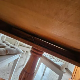 Mesa centro madera maciza