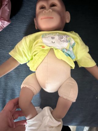 Pareja Monos Reborn Bebé Muñecos