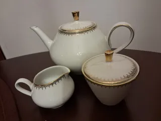 Servizio Tè Porcellana Tedesca 6 Persone