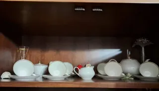 Servizio Tè Porcellana Tedesca 6 Persone