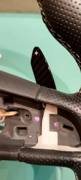 Levas Volante Seat Leon cupra Mk3 Carbono