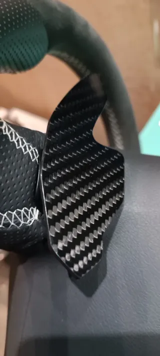 Levas Volante Seat Leon cupra Mk3 Carbono