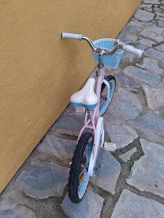 Bicicleta Rosa y Celeste 4-8Años