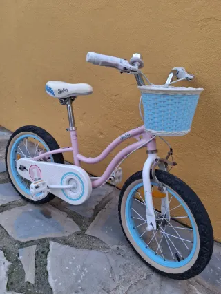 Bicicleta Rosa y Celeste 4-8Años