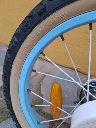 Bicicleta Rosa y Celeste 4-8Años