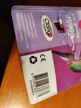 Tinta Epson Magenta T0803 Claria Photographic