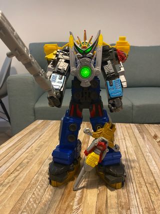 Robot Megazord Power Rangers con audio