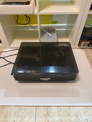 Tocadiscos Vieta G-5050 Belt Drive Negro