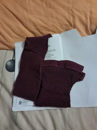 Collant donna color lampone