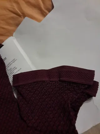 Collant donna color lampone