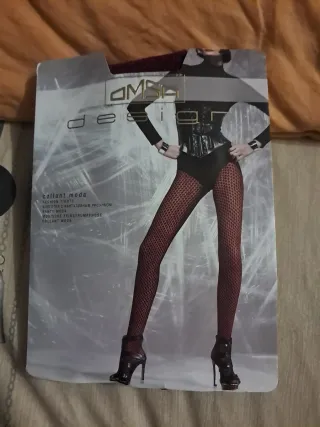 Collant donna color lampone