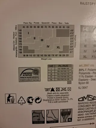 Collant donna color lampone