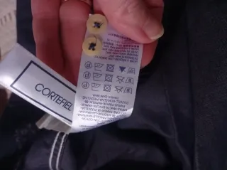 Camisa Cortefiel hombre azul estampada