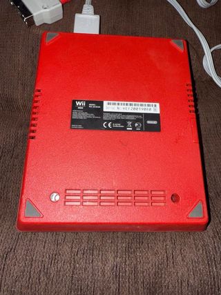 Nintendo Wii Negra con Cables y Adaptador AV