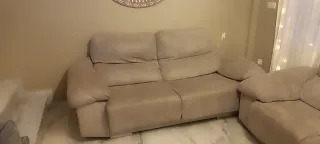 Conjunto Sofás 3+2 Plazas Gris