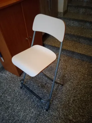 Sillas plegables metal y madera