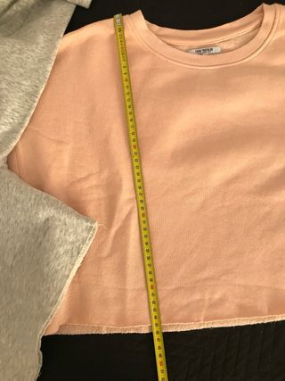 Sudaderas Crop Top Zara