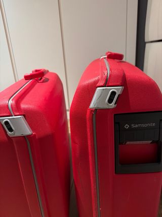 Juego Maletas Samsonite Rojas