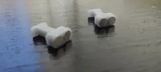 Conectores magnéticos para tren escala N