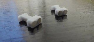 Conectores magnéticos para tren escala N