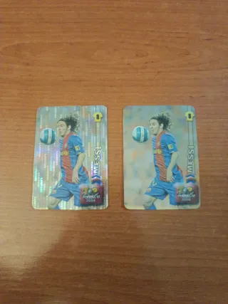 Cromo Messi Top Platinum 2008