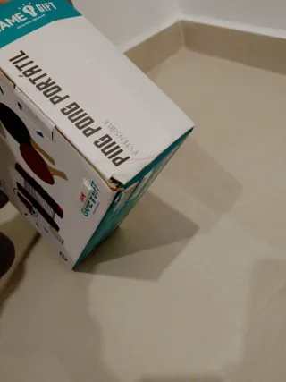 Juego Ping Pong Portátil Extensible