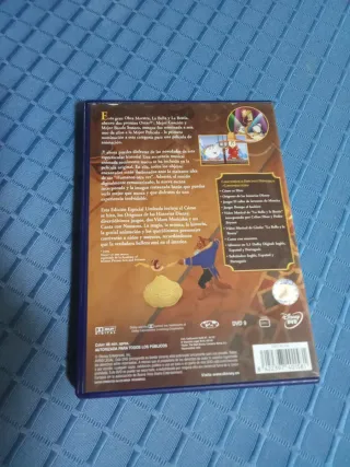DVD La Bella y la Bestia Edición Especial