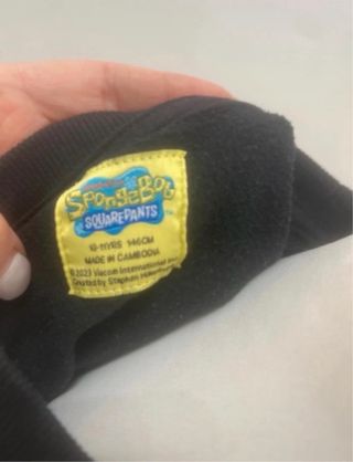 Felpa Spongebob 10-11 anni unisex